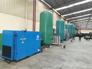 城区通用储气罐-赛轮金宇轮胎使用现场